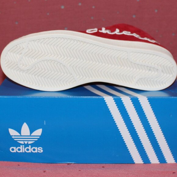 'Chicago' Edition Adidas Pro Model in Power Red - Picture 11 of 15